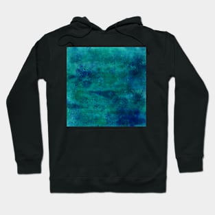 Blue Watercolour Painting Hoodie